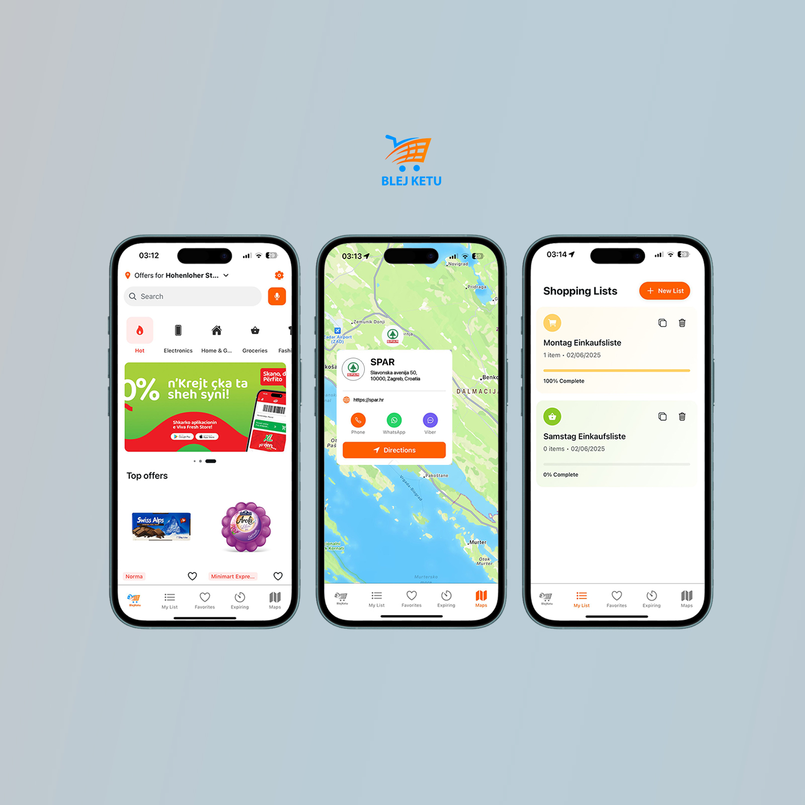 Regional Shopping App