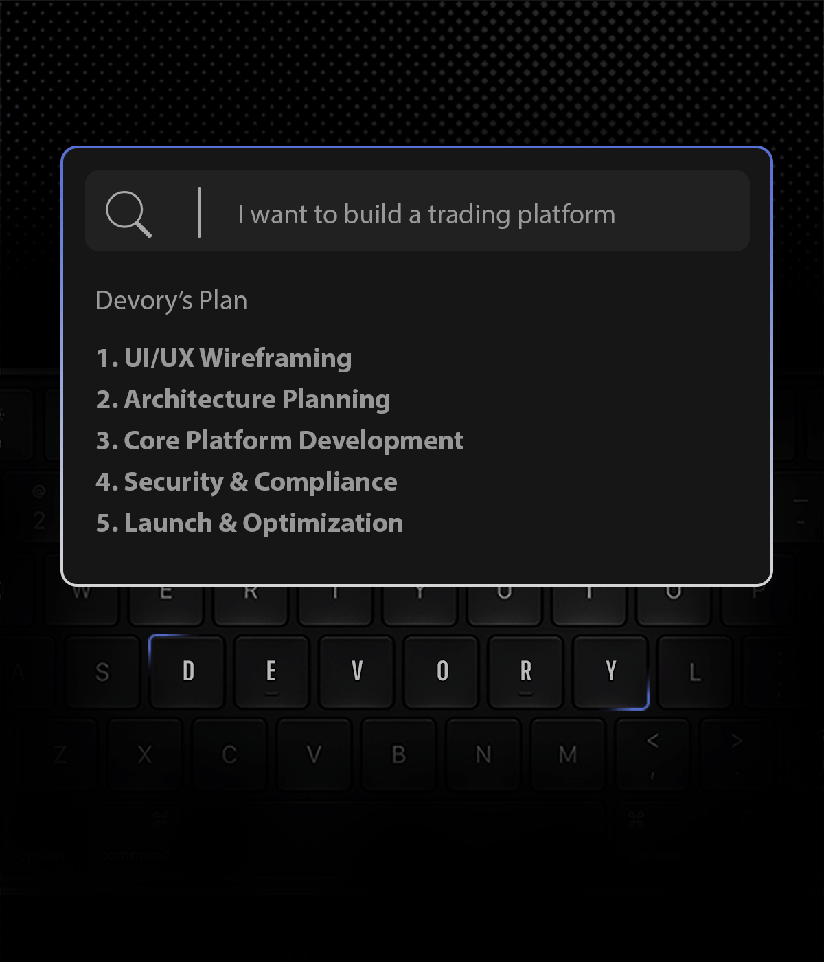 Custom Process Development